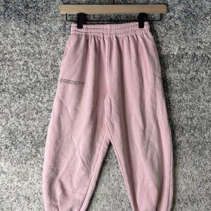 PANGAIA Track Pants Youth 9YR Pink Organic Cotton Sakura Joggers Sweatpants